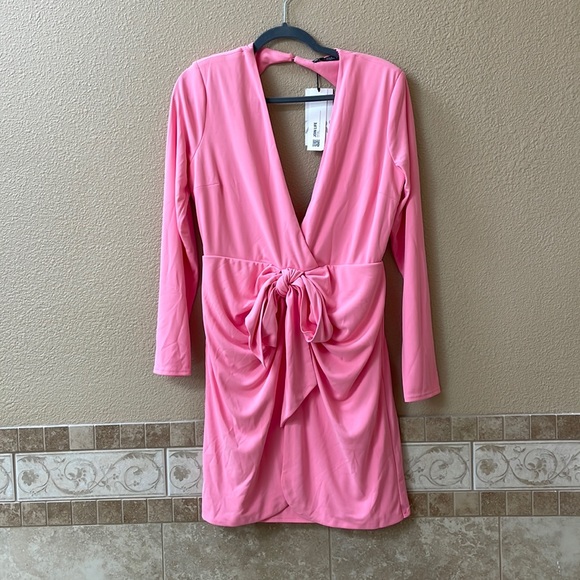 Zara Barbie Core Pink Dress - Picture 1 of 6